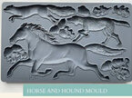 Horse and Hound IOD Decor Mould