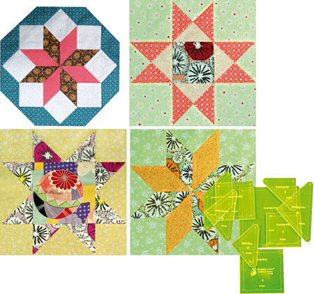 Hoshi Stars Patchwork Template Set