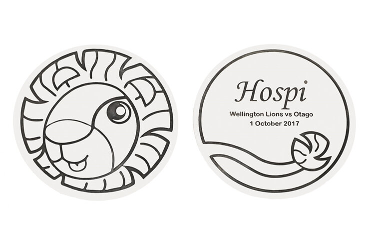 Hospi, Wellington Childrens Hospital, Bravery Medal, Hospi Pendant