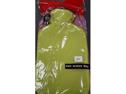 Hot Water Bottle 2L & Cover Lime