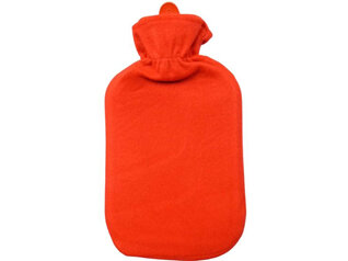 Hot Water Bottle 2L & Cover Red