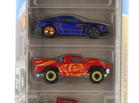 Hot Wheels 5-Car Gift Pack - HW Legends