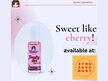Hottie Fruity Lip Tint - cherry and bubble gum