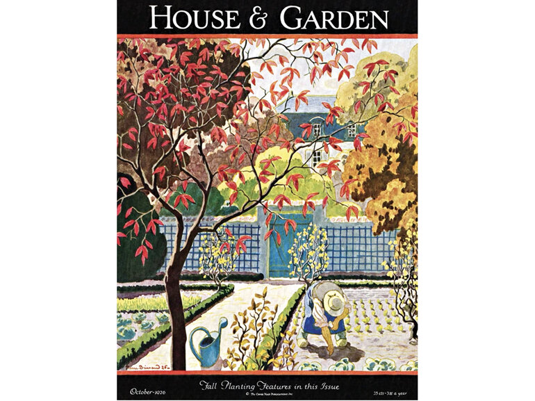 House & Garden Fall Planting 1926 1000 Piece Puzzle New York Puzzle Company