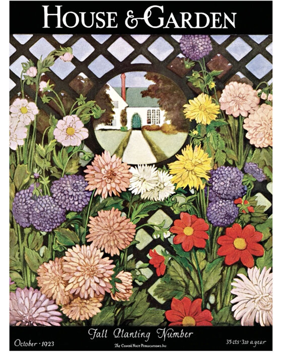 House & Garden Floral Trellis 1000 Piece Puzzle New York Puzzle Company