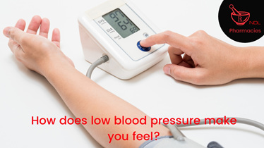 How does low blood pressure make you feel?