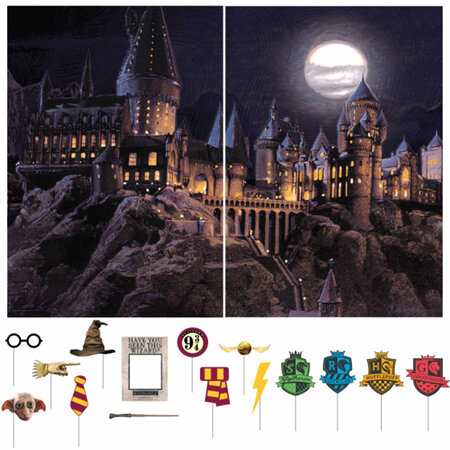 HP castle scene setter -  with props