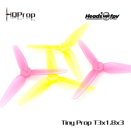 HQProp T3X1.8X3 Light Yellow 1.5mm
