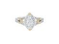Hudson from The Decades Collection - Vintage Style Marquise Diamond Cluster Ring