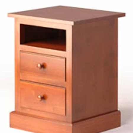 Hunters Bedside Cabinet Two Drawers
