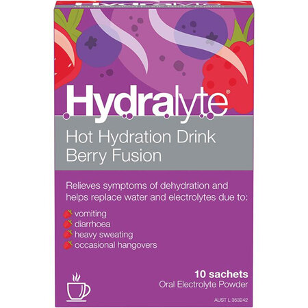 HYDRALYTE BERRY FUSION 10 SACHETS