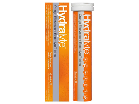 Hydralyte Effervescent Orange 20 tablets