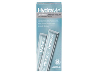 Hydralyte Electrolyte Ice Blocks Colour Free Lemonade - 16