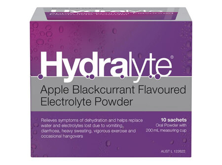 Hydralyte Electrolyte Powder Apple Blackcurrant - 10s