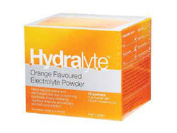 Hydralyte Powder Orange Sachets 10s