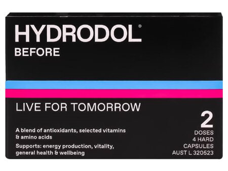 Hydrodol Before 2 Doses 4caps