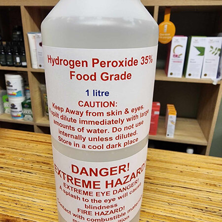 Hydrogen Peroxide - Food Grade 35% - 1L