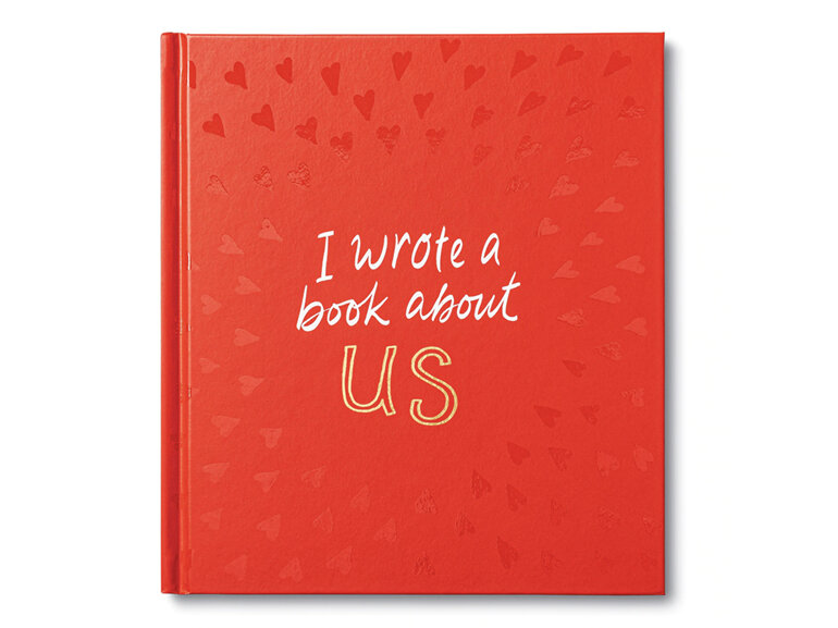 I WROTE A BOOK ABOUT US M.H. Clark  Justine Edge Compendium Valentine's Gift