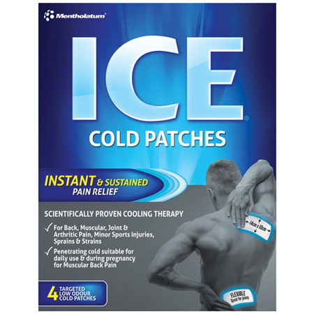 Ice Cold Patches, 4 Pack