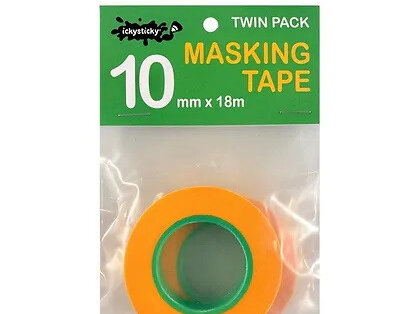 Ickysticky Masking Tape Twin Pack 10mm (32004)