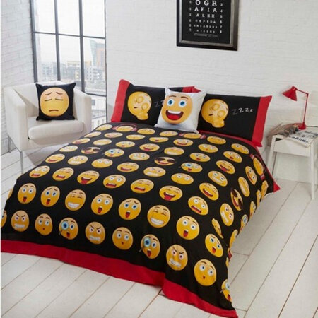 Icons Reversible Duvet Cover Set