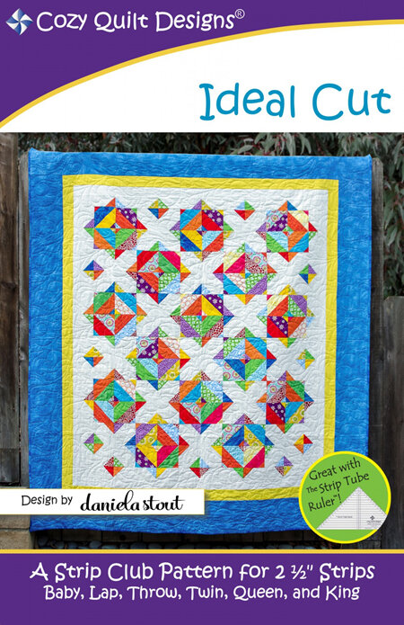 Ideal Cut Quilt Pattern from Cozy Quilt Designs