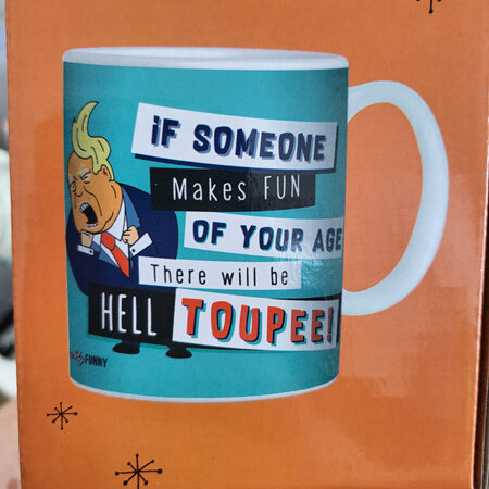 If someone makes fun of your age... Mug