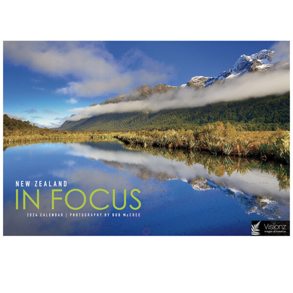 In Focus New Zealand Wall Calender 2024