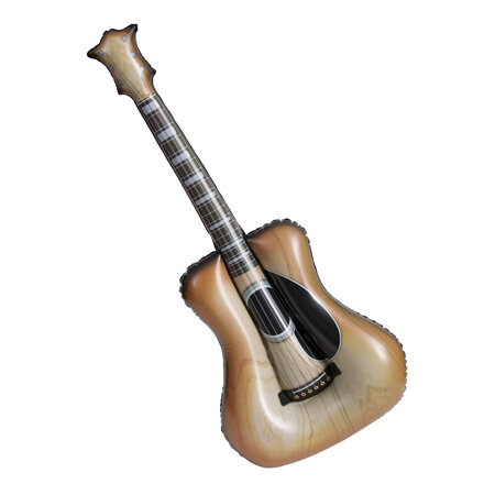 Inflatable acoustic guitar