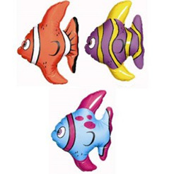 Inflatable mini fish pack of 3