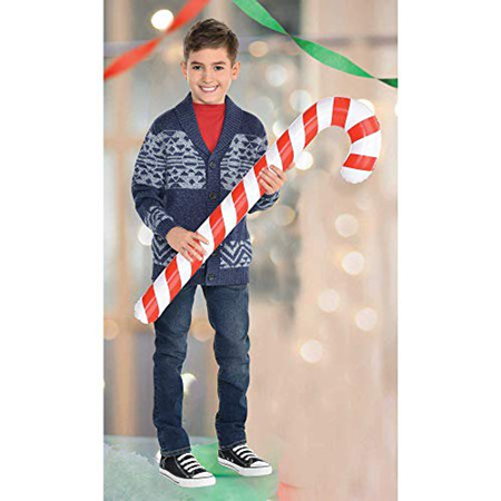 Inflatable photo prop candy cane - 83cm!