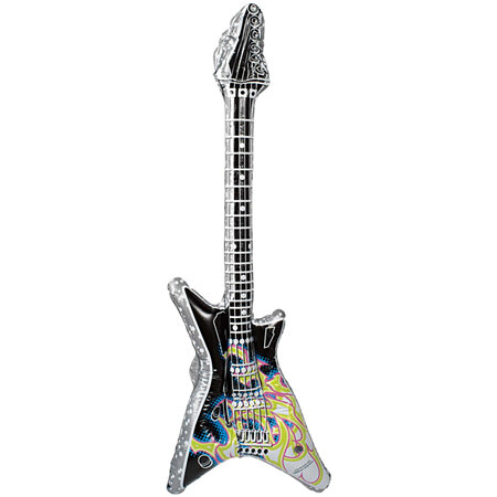 Inflatable rock guitar - 96cm