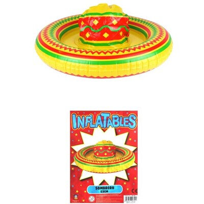 Inflatable sombrero - 53cm