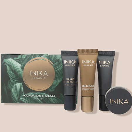 INIKA FOUNDATION TRIAL SET - VERY LIGHT