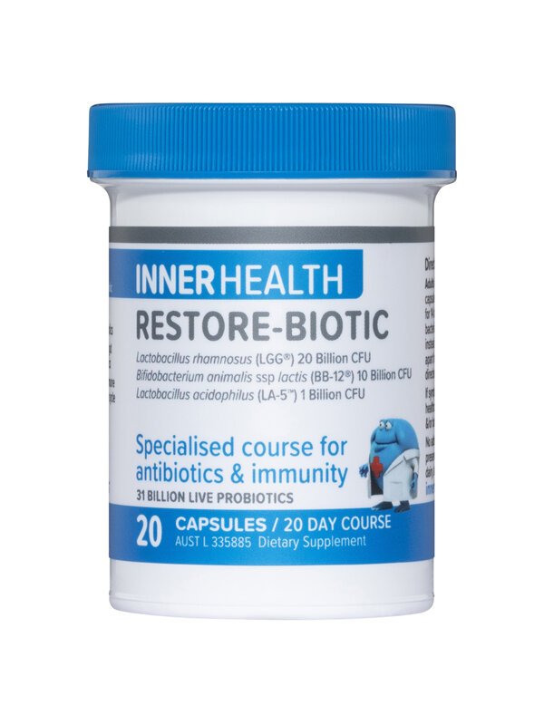 Inner Health Restore-Biotic 20 Capsules