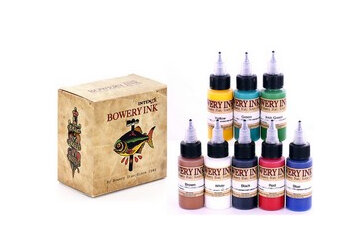 Intenze Bowery Ink by Bowery Stan Moskowitz 1oz 8 color