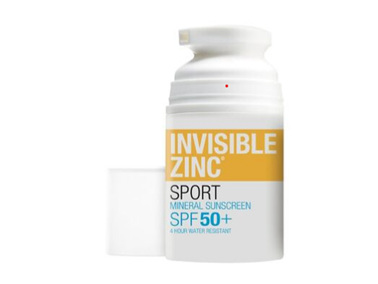 INVISIBLE ZINC 4 Hour Water Resistant SPF50+ 50ml