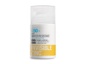 Invisible Zinc 4Hr Water Resistant SPF50+ 50ml