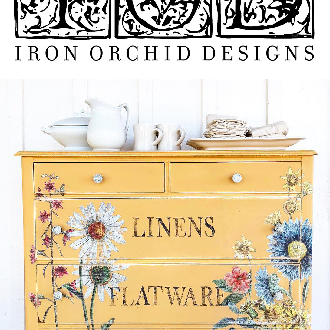 IOD - Iron Orchid Designs for Decor Stamps, Transfers and Moulds.
