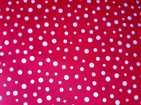 Irregular Dot - Red