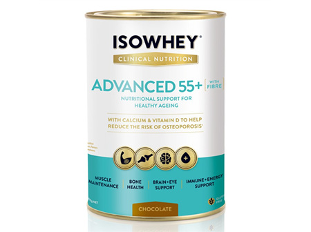 IsoWhey Advanced 55+ Chocolate 400g