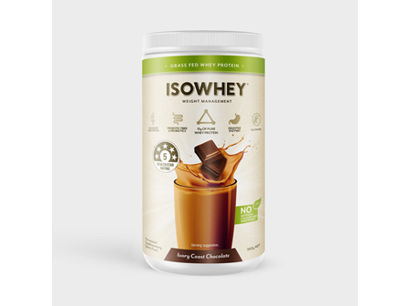 IsoWhey Ivory Coast Chocolate Pwd 960g