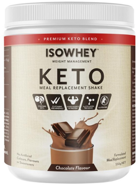 IsoWhey Keto Shake Chocolate 550g
