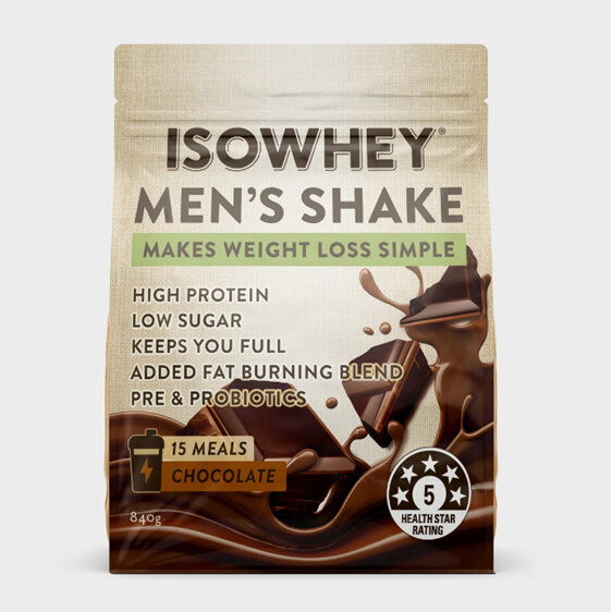 IsoWhey Men's Shake Chocolate Caramel 840g