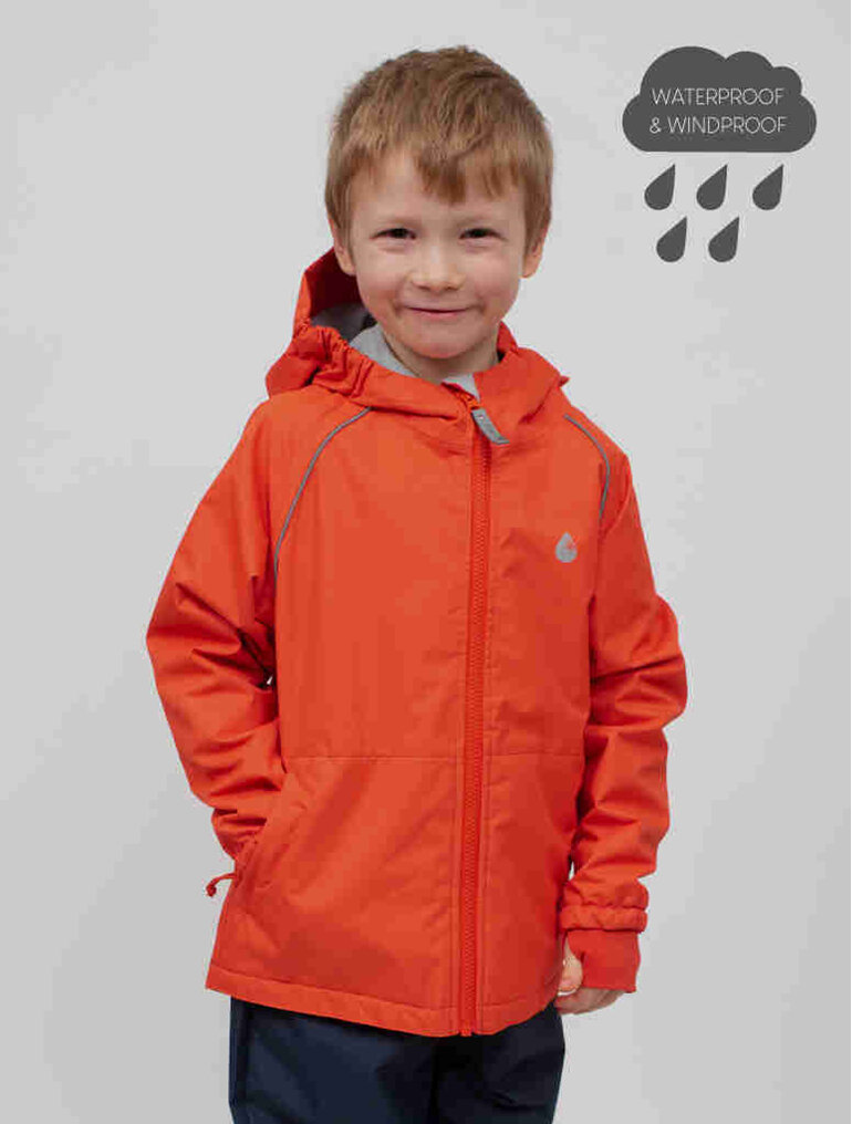 jacket downpour kids raincoat tramping