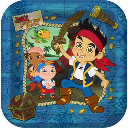 Jake & the Neverland Pirates Party Plates