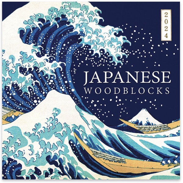 Japanese Woodblocks 2024 Calendar by Orange Circle Studio