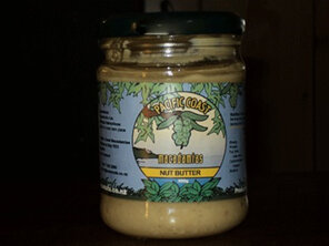 jar of macadamia nut butter