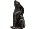 Jardinopia Cane Topper Moongazing Hare Antique Bronze