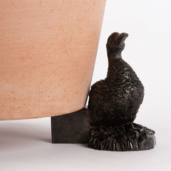 Jardinopia Potty Feet Aylesbury Duck Bronze Set of 3